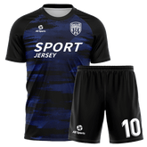 海軍ブルーユニフォーム サッカー
